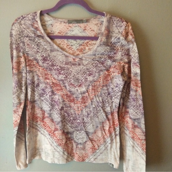 Prana Long Sleeve Shirt women’s small - Picture 1 of 5